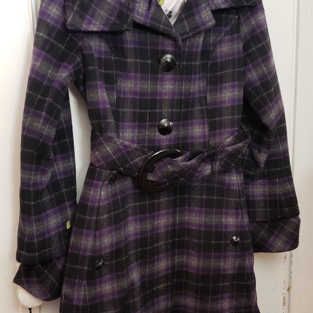 Soia & Kyo Purple Peacoat